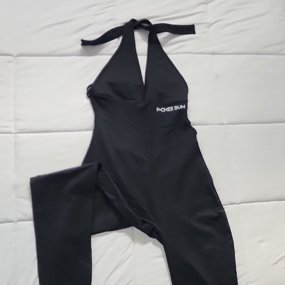Black One Piece Sexy Jumpsuit